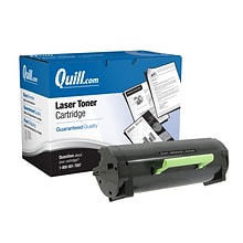 Quill Brand® Lexmark MS417 Remanufactured Black Laser Toner Cartridge, High Yield (51B0HA0)