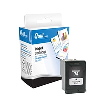 Quill Brand® HP 74 Remanufactured Black Ink Cartridge, Standard Yield (CB335WN#140)