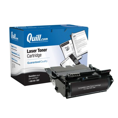 Quill Brand® Dell 5210n Remanufactured Black Laser Toner Cartridge, High Yield (HD767)