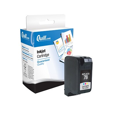 Quill Brand® HP 78 Remanufactured C/M/Y Ink Cartridge, Standard Yield, 3 pack (C6578DN#140)