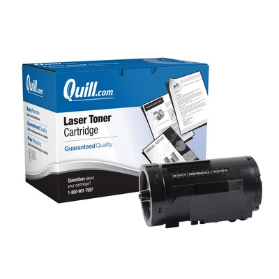 Quill Brand® Remanufactured Black High Yield Toner Cartridge Replacement for Dell H815 (47GMH) (Life