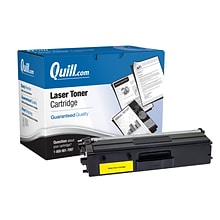 Quill Brand® Brother TN433 Remanufactured Yellow Laser Toner Cartridge, High Yield (TN433Y)