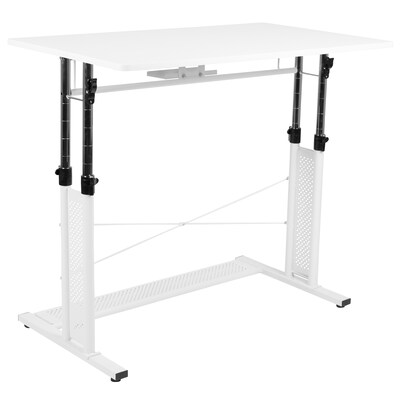 Flash Furniture 39 Table Desk, White (NAN-JN-21908-WH-GG)