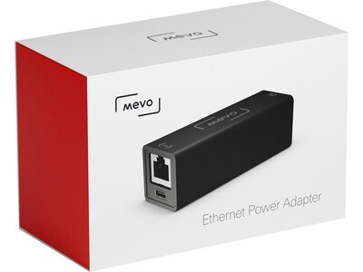 Logitech Mevo Ethernet Power Adapter for Logitech Mevo Start, Black (955-000010)