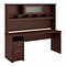 Bush Furniture Cabot 72W Computer Desk with Hutch and Drawers, Harvest Cherry (CAB049HVC)
