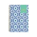 2022 Blue Sky Day Designer Tiles 5 x 8 Weekly & Monthly Planner, Blue (101410-22)