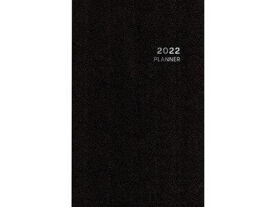 2022 Blue Sky Aligned 3.75 x 6 Monthly Planner, Black (123856-22)