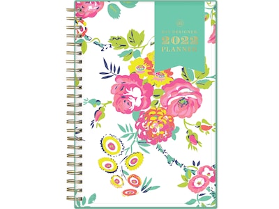 2022 Blue Sky Day Designer Peyton 5 x 8 Weekly & Monthly Planner, White (103619-22)