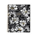 2022 Blue Sky 8 x 10 Monthly Planner, Baccara Dark, Black/White (110216-22)