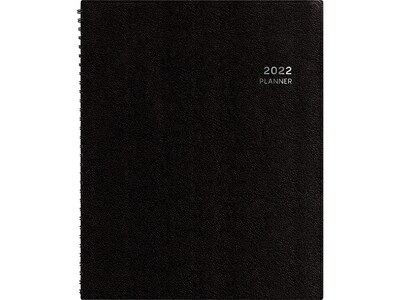 2022 Blue Sky 8.25 x 11 Weekly Appointment Book, Black (123845-22)