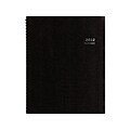 2022 Blue Sky 8.7 x 11.5 Weekly Appointment Book, Black (123849-22)
