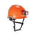 Ergodyne Skullerz 8974 Class E Safety Helmet & LED Light with MIPS Technology, 6-Point Suspension, Orange (60213)