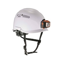 Ergodyne Skullerz 8975 Class C Safety Helmet & LED Light with MIPS Technology, 6-Point Suspension, W