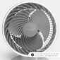 IRIS® Woozoo Compact Oscillating Circulating Fan, White (586794)