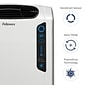 Fellowes AeraMax DX55 True HEPA Console Air Purifier, White (9320701)