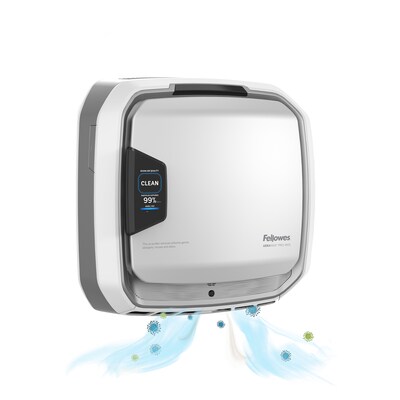 Fellowes AeraMax Pro AM3 PC H13 True HEPA Hardwired Wall Mounted Air Purifier, Stainless (9573001)