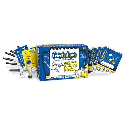 USAopoly Telestrations 12 Player: The Party Pack Game (USAPG000318)