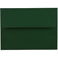 JAM Paper A6 Invitation Envelope, 4 7/5 x 6 1/2, Dark Green, 50/Pack (3157346I)