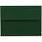 JAM Paper A6 Invitation Envelope, 4 7/5 x 6 1/2, Dark Green, 50/Pack (3157346I)