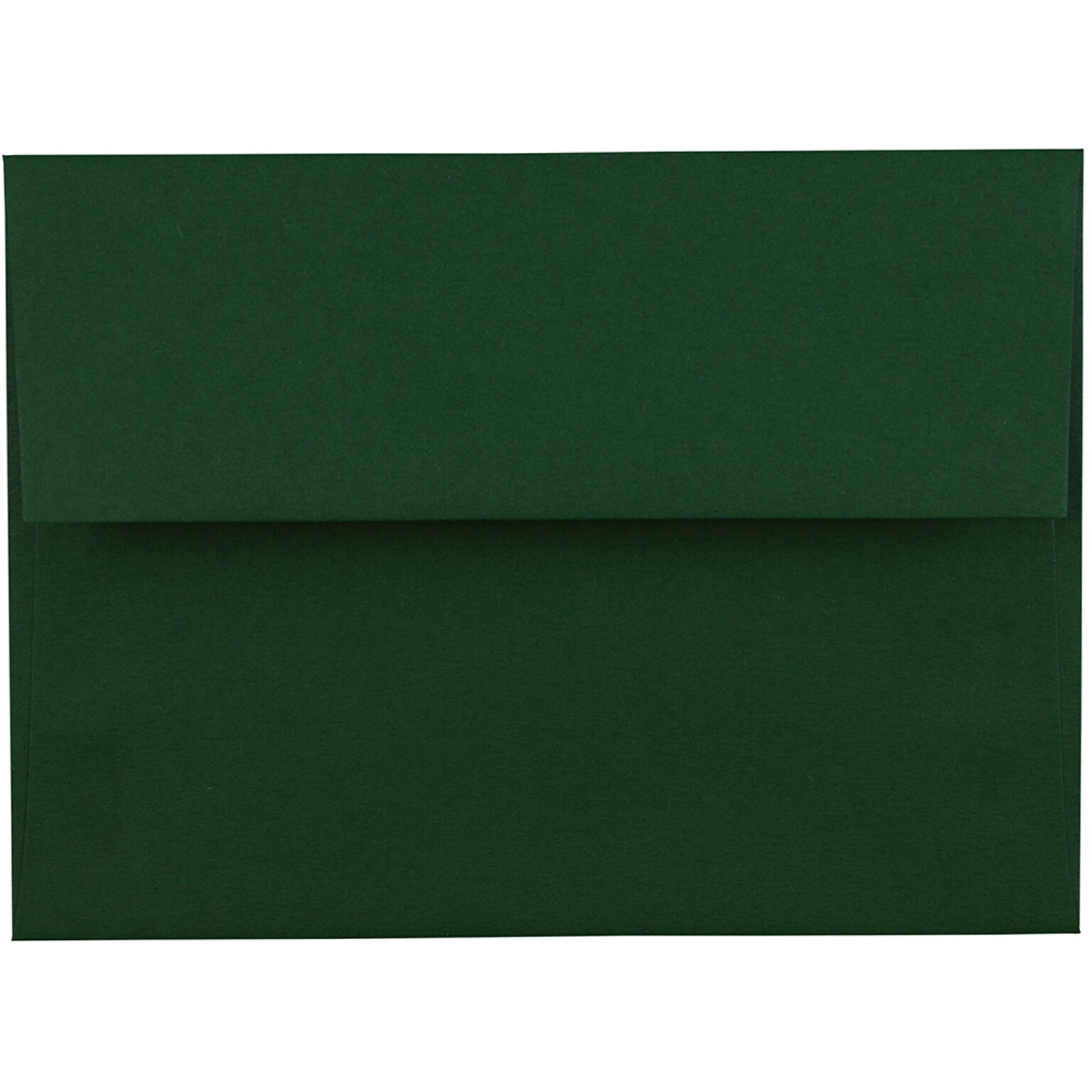 JAM Paper A6 Invitation Envelope, 4 7/5 x 6 1/2, Dark Green, 50/Pack (3157346I)