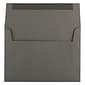 JAM Paper A7 Invitation Envelope, 5 1/4" x 7 1/4", Dark Gray, 25/Pack (36396434)