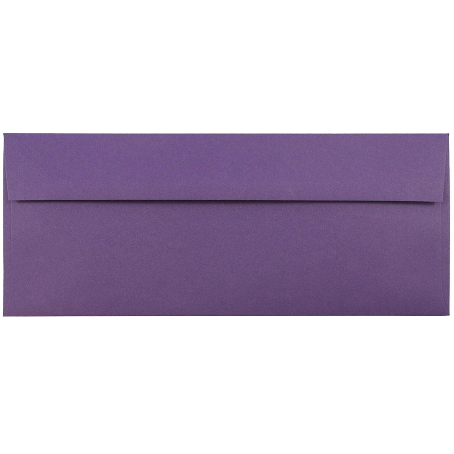 JAM Paper #10 Business Envelope, 4 1/8 x 9 1/2, Dark Purple, 25/Pack (563912516)