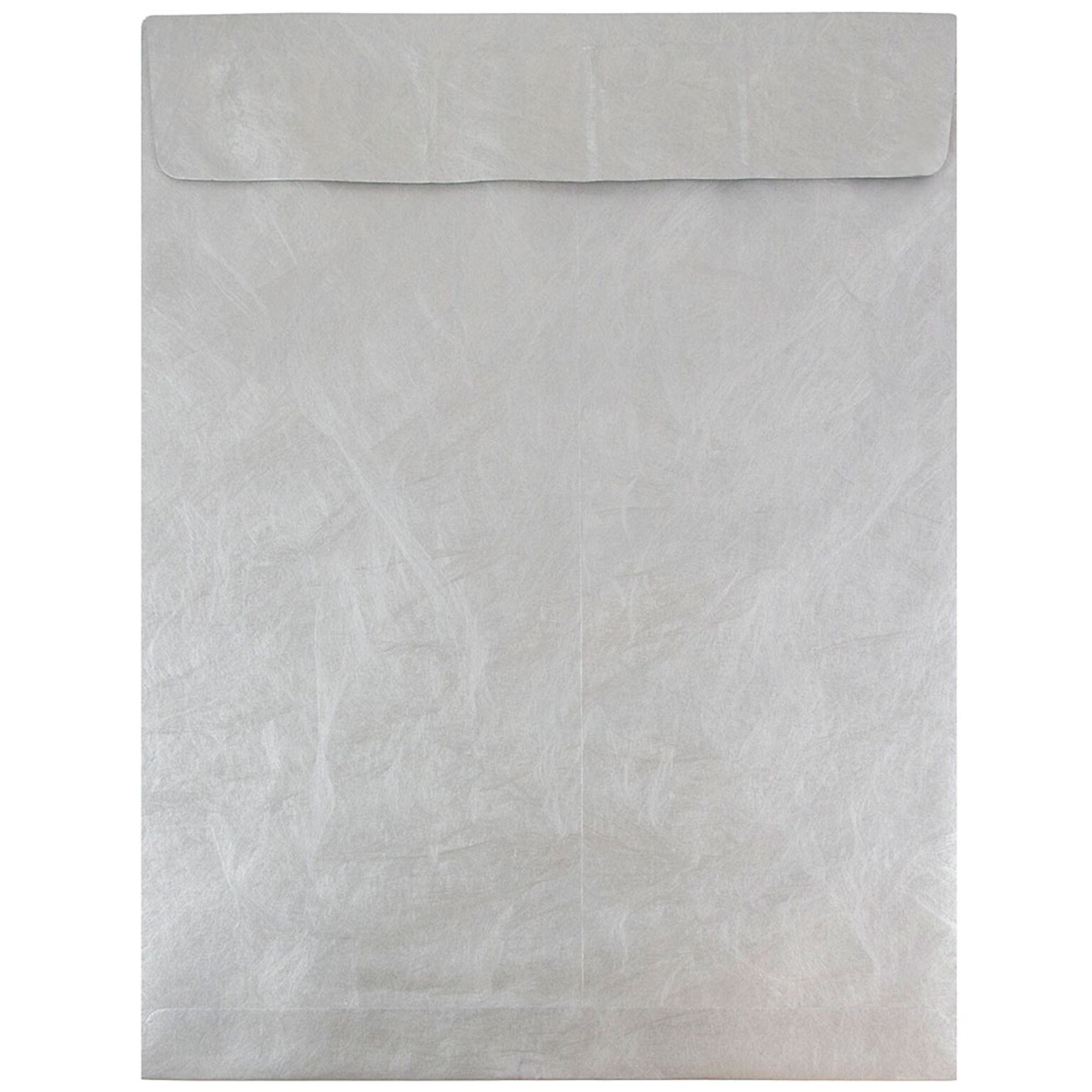 JAM Paper Open End Catalog Envelope, with Peel & Seal Closure, 11 1/2 x 14 1/2, Silver, 25/Pack (V021387)