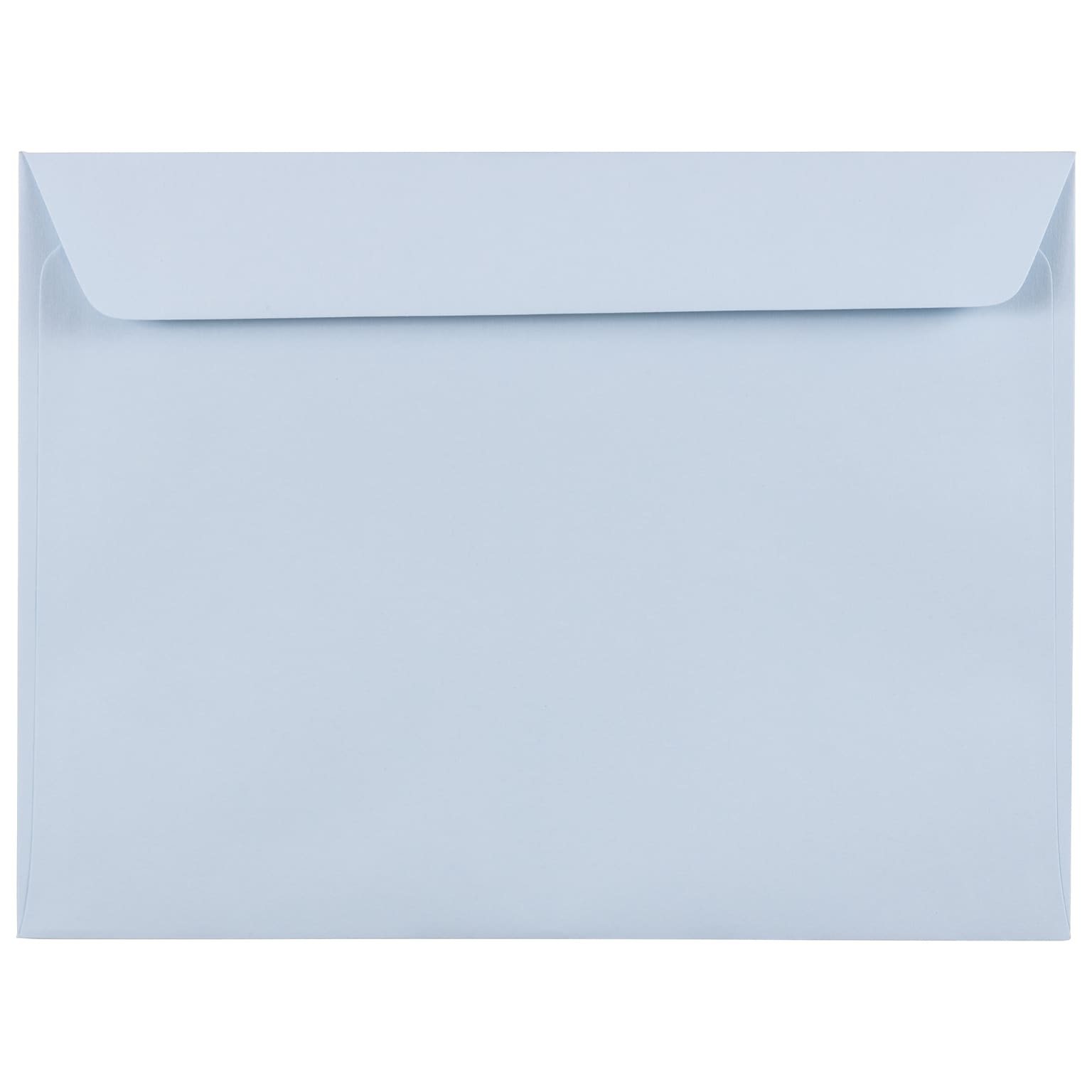JAM Paper 9 x 12 Booklet Envelopes, Baby Blue, 25/Pack (21515987)