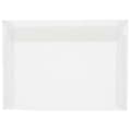 JAM Paper® 10 x 13 Booklet Envelopes, Clear Translucent Vellum, 10/pack (900840420D)