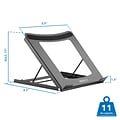 Mount-It! Height Adjustable Ventilated Laptop Riser, 15 Maximum Screen Size (MI-7270)