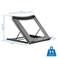 Mount-It! Height Adjustable Ventilated Laptop Riser, 15" Maximum Screen Size (MI-7270)