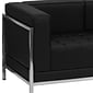 Flash Furniture HERCULES Imagination Series 79" LeatherSoft Sofa with Encasing Frame, Black (ZBIMAGSOFA)