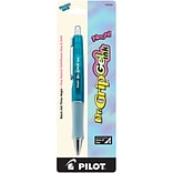 Pilot Dr. Grip Retractable Gel Pen, Fine Point, Black Ink, Blue Barrel (36260)