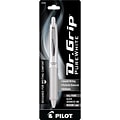 Pilot Dr. Grip PureWhite Retractable Ballpoint Pen, Medium Point, Black Ink, Clear Accents (36204)