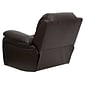 Flash Furniture LeatherSoft Rocker Recliners Brown (MENDA343991BRN)