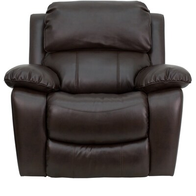 Flash Furniture LeatherSoft Rocker Recliners Brown (MENDA343991BRN)