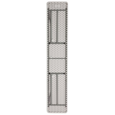 Flash Furniture Kathryn Folding Table, 96" x 18", Granite White (RB1896)