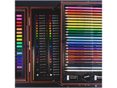 Art 101 Deluxe Art and Doodle Art Set, Assorted Colors, 168 Pieces (53168)