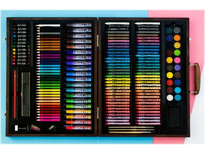 Art 101 Creativity Art Set, Assorted Colors, 173 Pieces (53173)