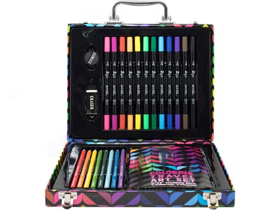 Art 101 Coloring Travel Art Set, Assorted Colors, 24 Pieces (31024)