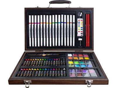 Art 101 Multimedia Illustration Art Set, Assorted Colors, 85 Pieces (53085)