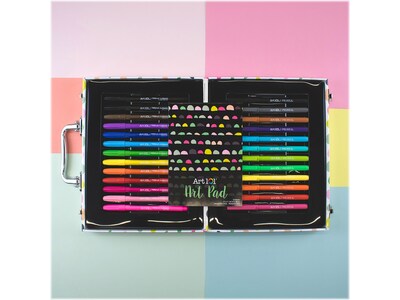 Art 101 Doodle and Color Art Set, Assorted Colors, 36 Pieces (61028)