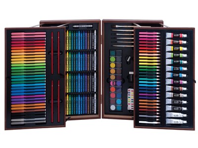 Art 101 Deluxe Art Set, Assorted Colors, 215 Pieces (53215)