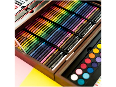Art 101 Deluxe Art Set, Assorted Colors, 215 Pieces (53215)