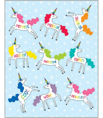 Schoolgirl Style Hello Sunshine, Unicorns Motivational Stickers, 54 Stickers (168269)