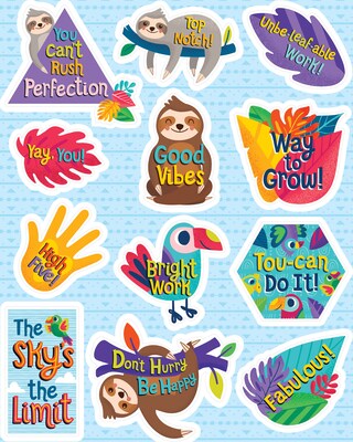 Carson Dellosa Education One World, 72 Motivators Motivational Stickers (168296)