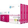 HP 8.5 x 11 Multipurpose Paper, 20 lbs., 96 Brightness, 500 Sheets/Ream, 3 Reams/Carton (112530)