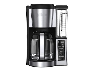 Ninja 12-Cups Automatic Drip Coffee Maker, Silver (CE251)