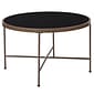 Flash Furniture Chelsea Collection Coffee Table, Black/Matte Gold (NANJN21751CT)
