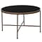 Flash Furniture Chelsea Collection Coffee Table, Black/Matte Gold (NANJN21751CT)